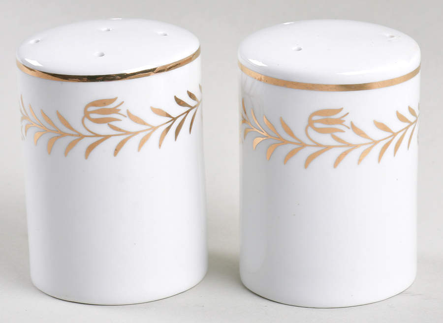 Golden Wreath Salt & Pepper Set by Martha Stewart-1
