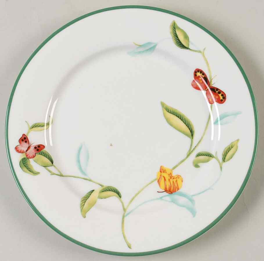 Butterfly Garden Salad Plate by Martha Stewart-1