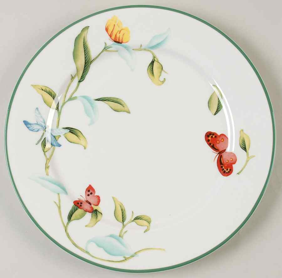 Butterfly Garden Dinner Plate by Martha Stewart-1