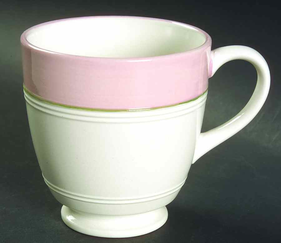 Petal Banded Bistro Mug by Martha Stewart-1