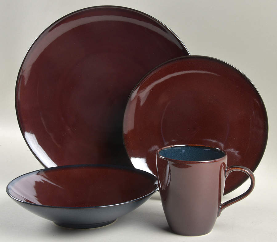 Sedona Brown 4 Piece Place Setting by Mikasa-1