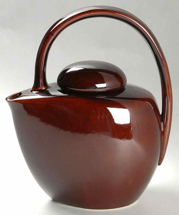 Sedona Brown Teapot & Lid by Mikasa-1