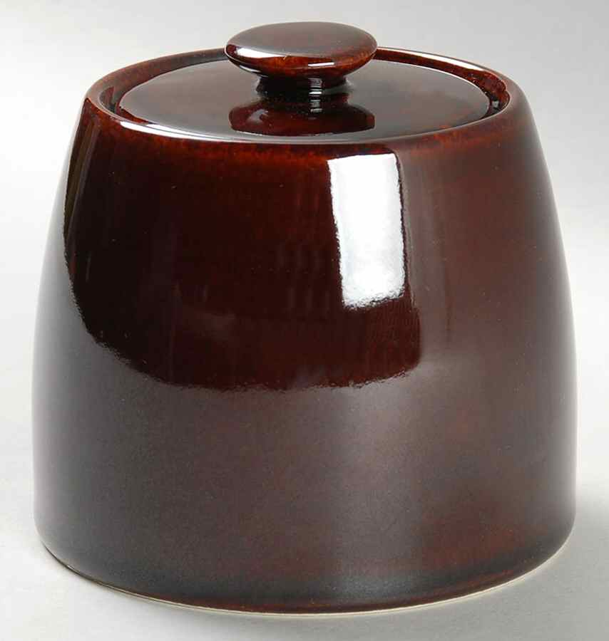 Sedona Brown Sugar Bowl & Lid by Mikasa-1