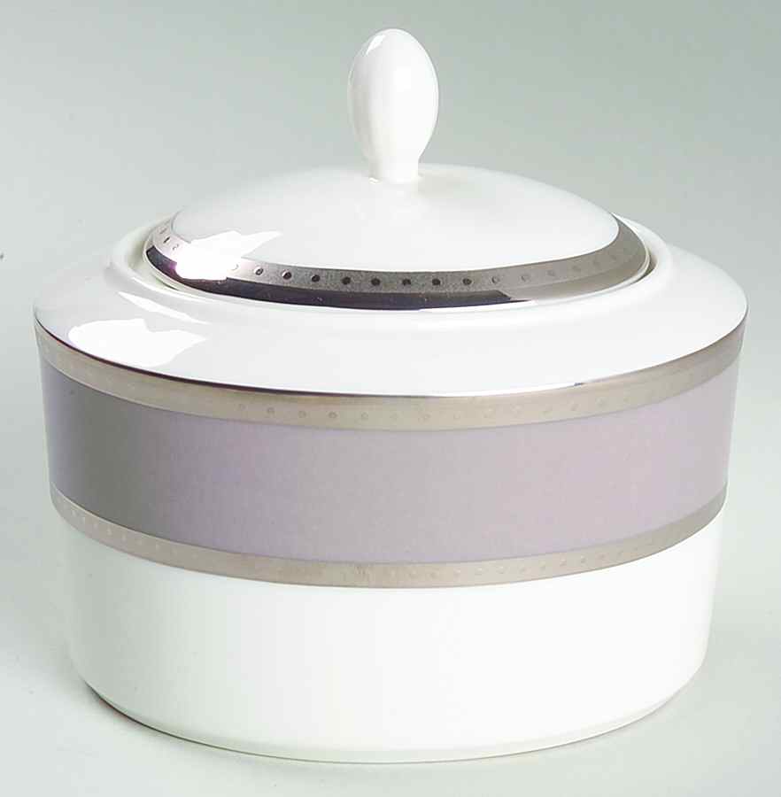 Sophia Taupe Sugar Bowl & Lid by Mikasa-1