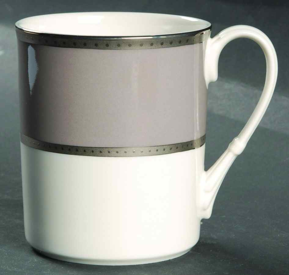 Sophia Taupe Mug by Mikasa-1