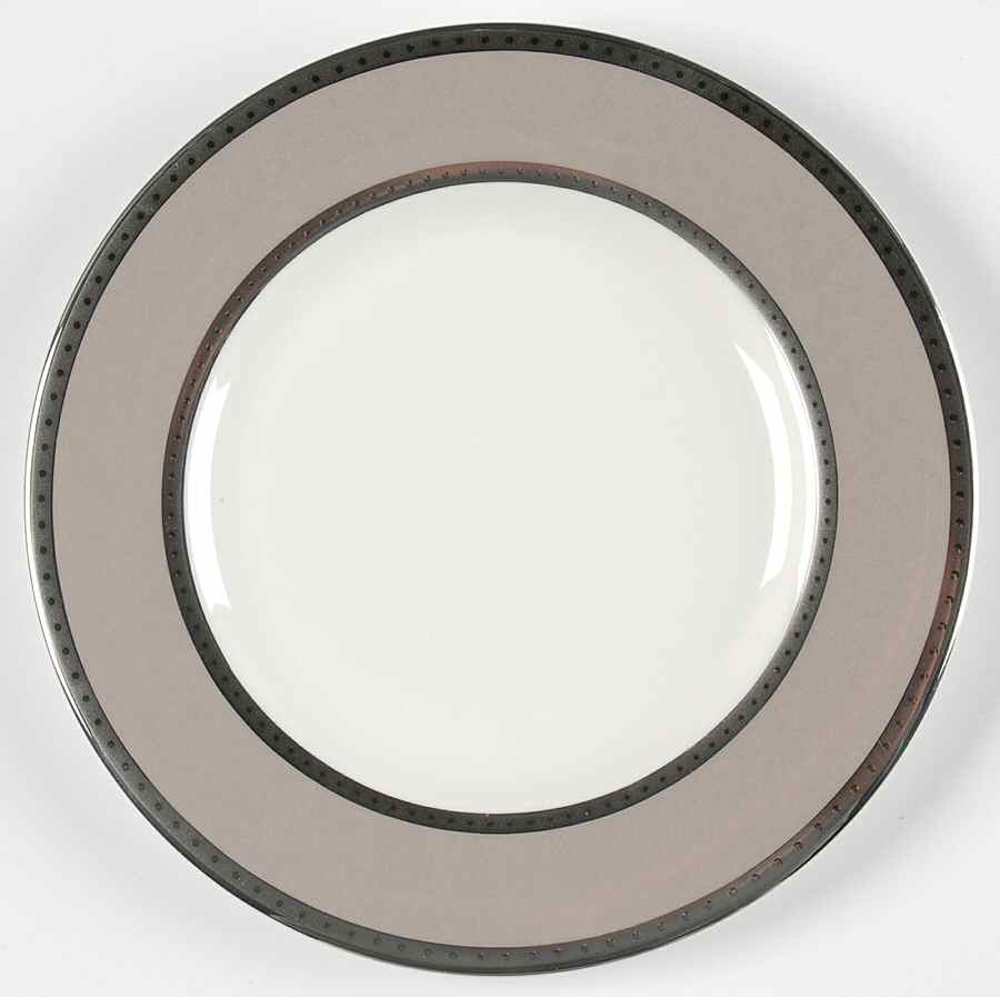 Sophia Taupe Bread & Butter Plate by Mikasa-1