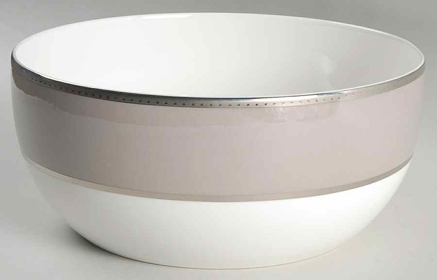 Sophia Taupe 9" Round Vegetable Bowl by Mikasa-1