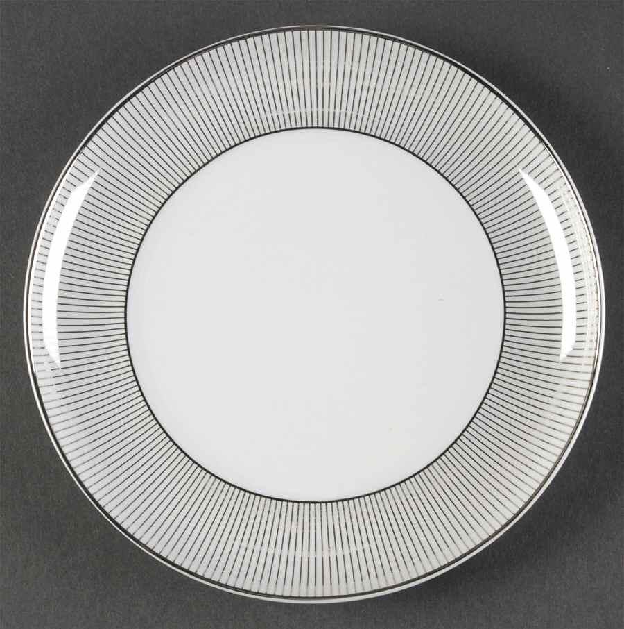 Platinum Shimmer Bread & Butter Plate by Mikasa-1