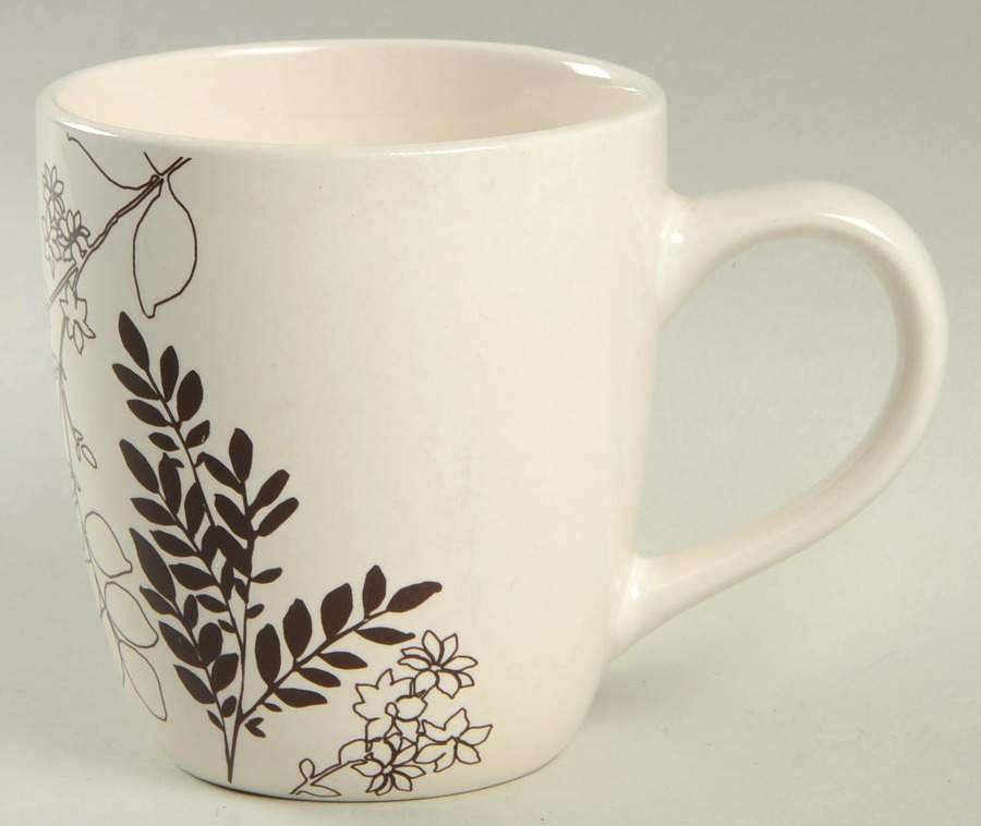 Brown Branch Silhouette Mug by Martha Stewart-1