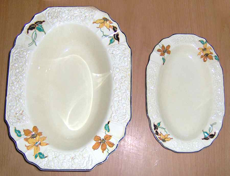 4206 10" Oval Vegetable Bowl by Myott Staffordshire-1