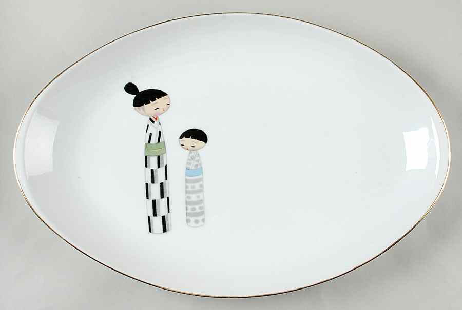 MEI1002 16" Oval Serving Platter by Meito-1