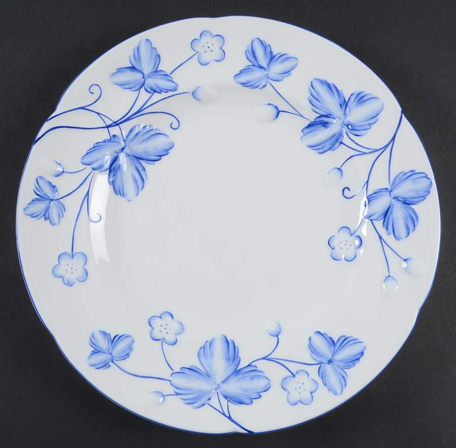 Victoria Strawberry Blue Salad Plate by Minton-1