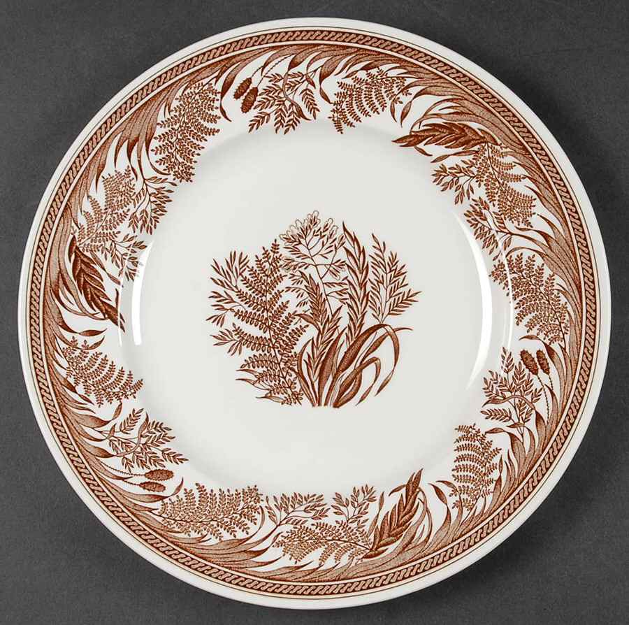 Danish Fern Dinner Plate by Martha Stewart-1