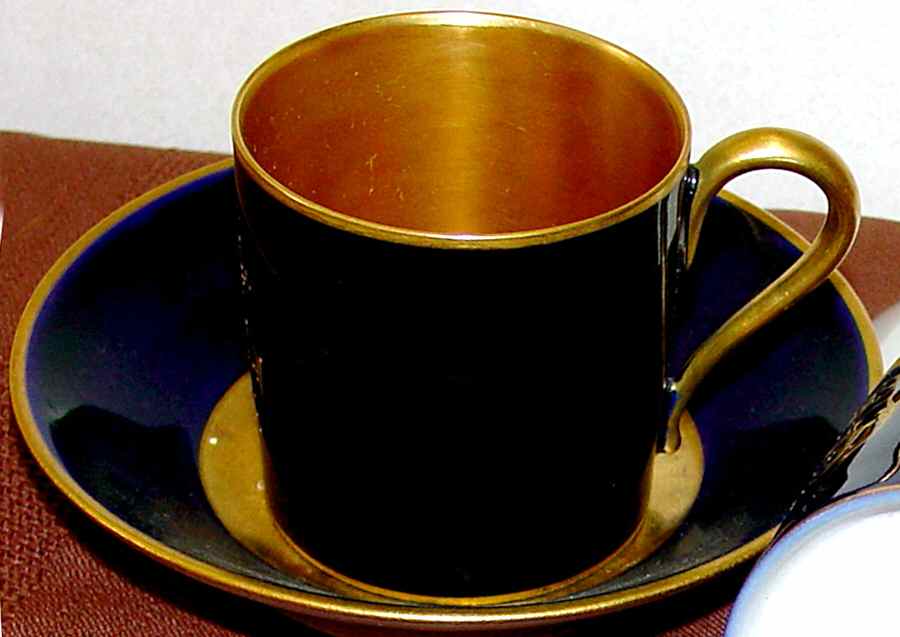 MC1 Flat Demitasse Cup & Saucer Set by Mansard-1