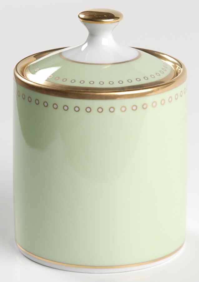 Carolina Verde Sugar Bowl & Lid by Marc Blackwell-1