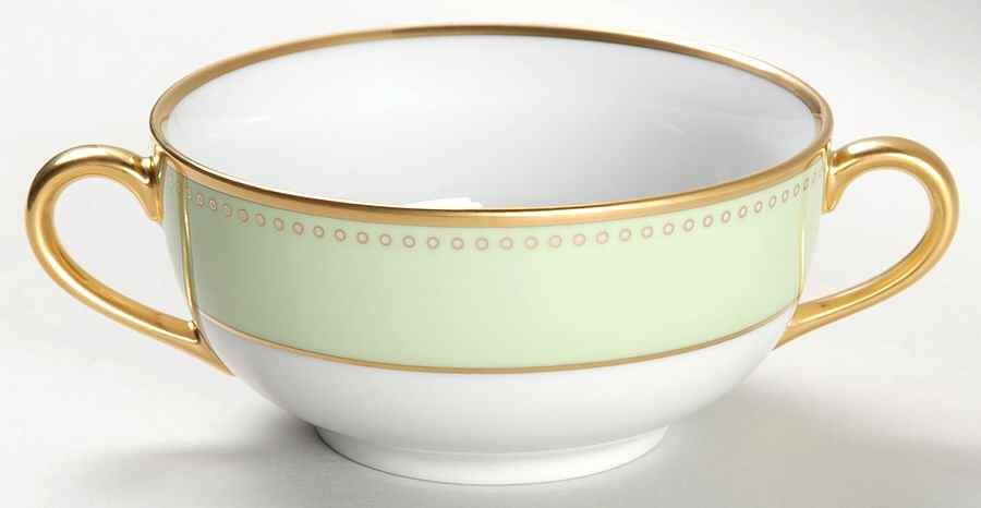 Carolina Verde Flat Cream Soup Bowl by Marc Blackwell-1