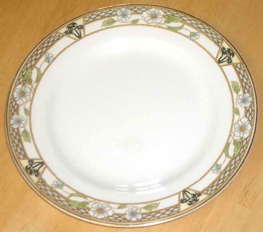 Pacific Dinner Plate by J & G Meakin-1