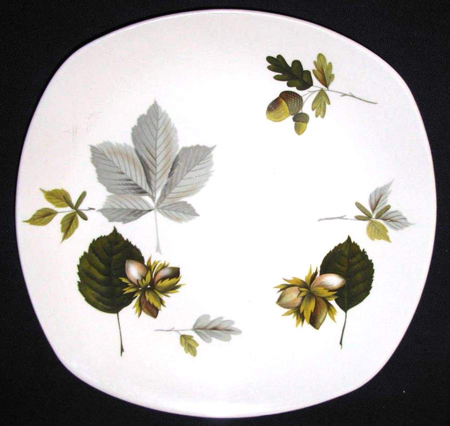 Nuts in May Dinner Plate by W R Midwinter Ltd-1
