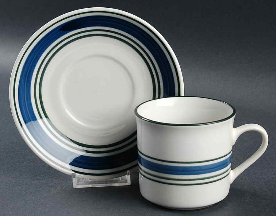 MSY3 Flat Cup & Saucer Set by Mainstays-1