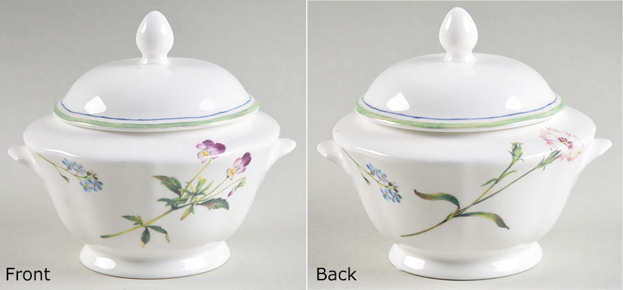 Floral Festival Sugar Bowl & Lid by Mikasa-1