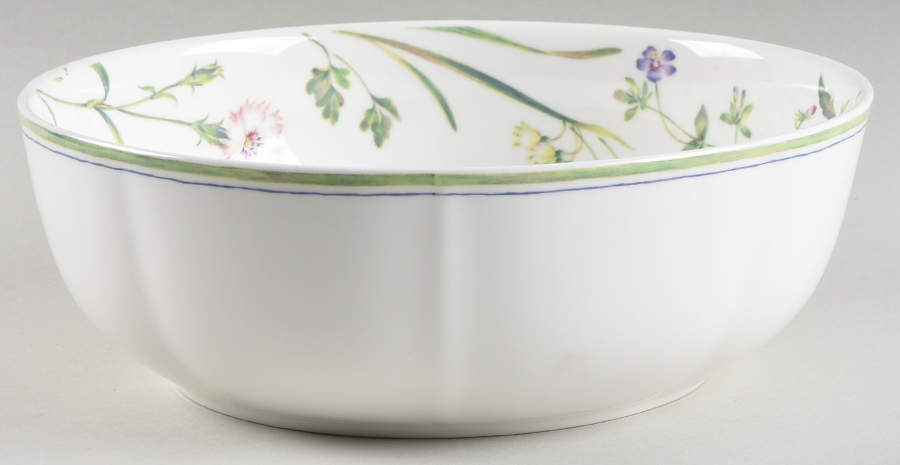 Floral Festival 8" Round Vegetable Bowl by Mikasa-1