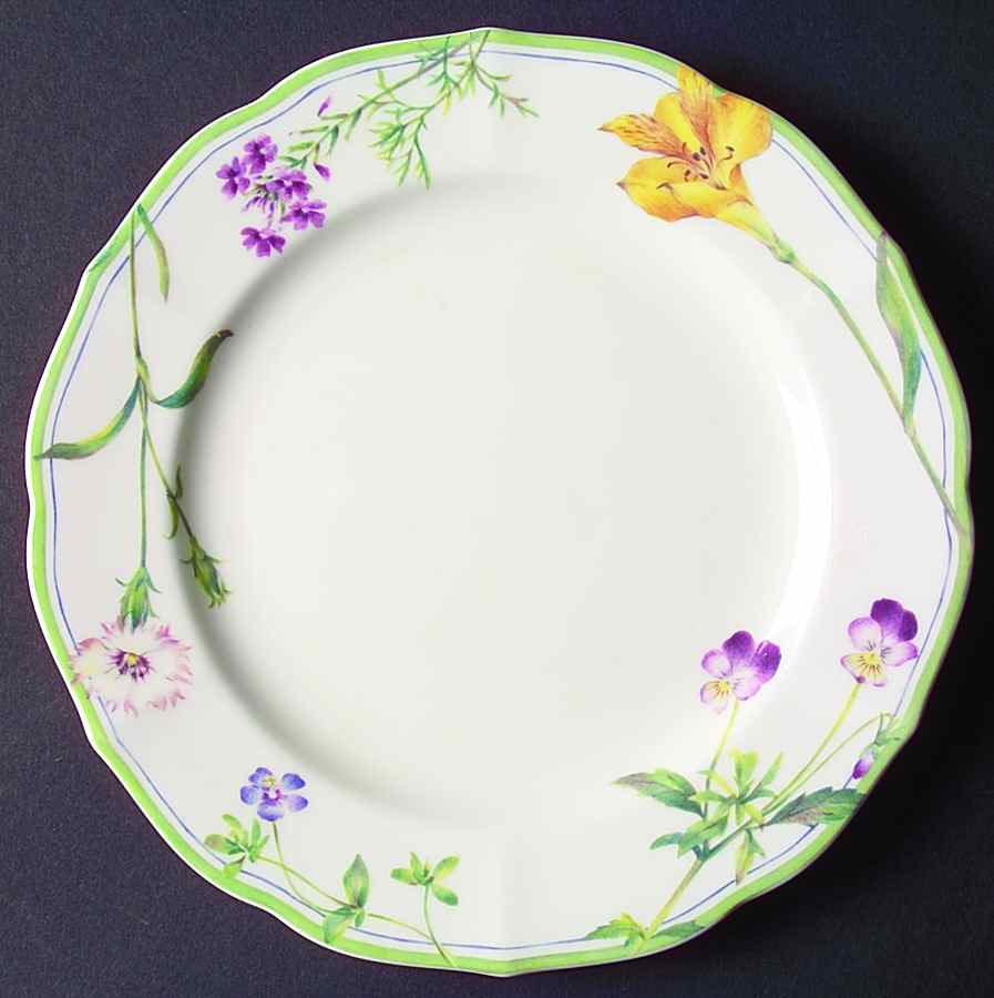 Floral Festival Salad Plate by Mikasa-1