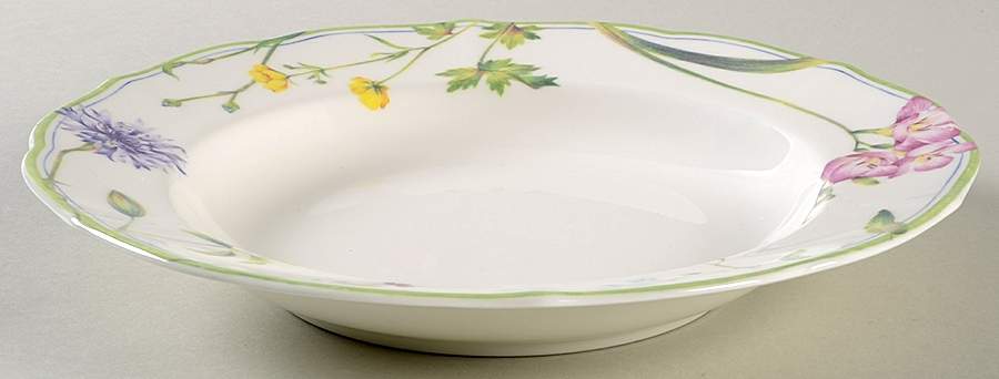 Floral Festival Rim Soup Bowl by Mikasa-1