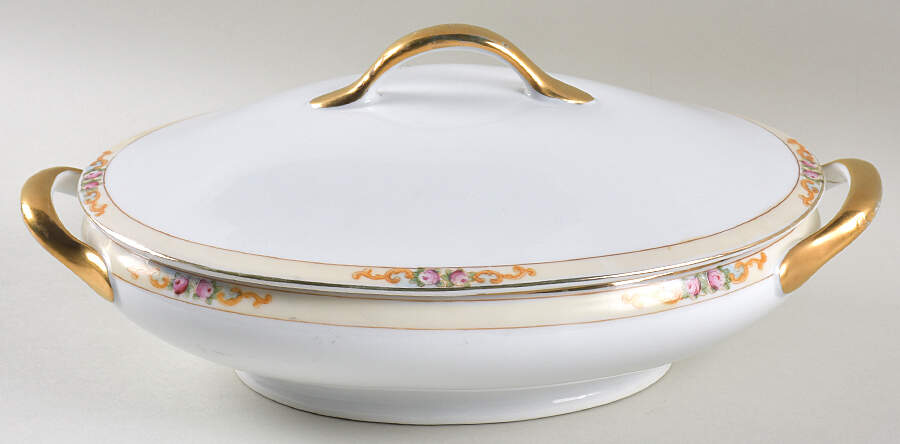 MEI1009 Oval Covered Vegetable by Meito-1