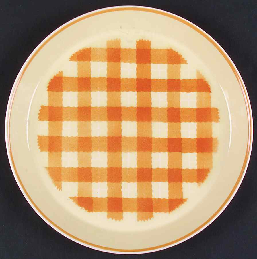Orange Sherbet Dinner Plate by Mikasa-1