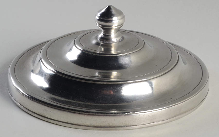 Convivio White Lid for Small Canister by Match Pewter-1