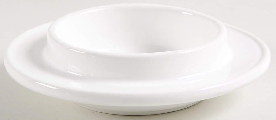Convivio White Round Butter No Lid by Match Pewter-1