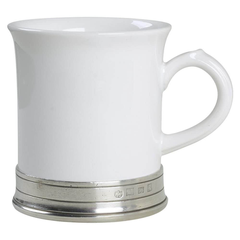 Convivio White Mug by Match Pewter-1