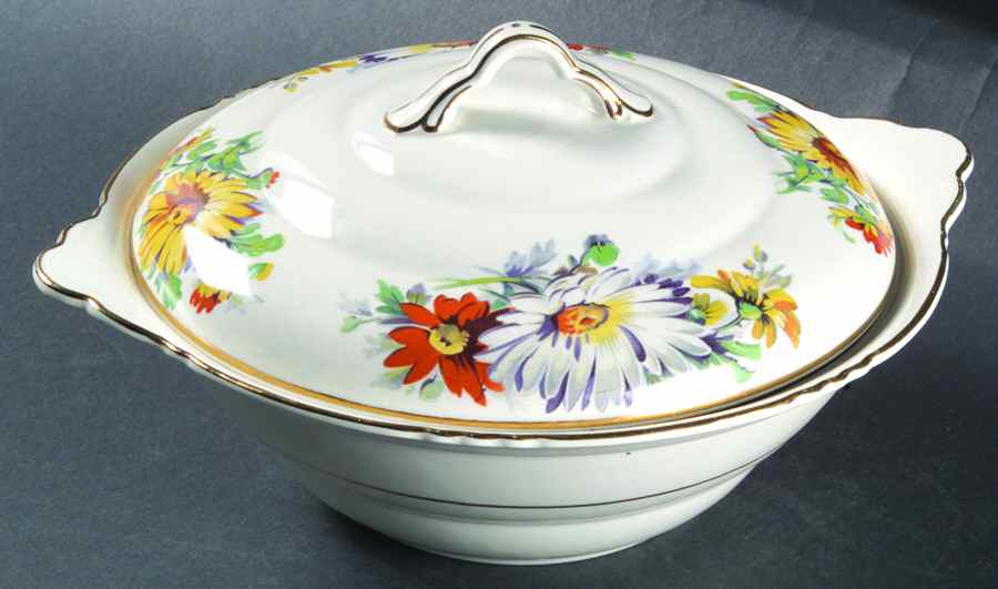 6036 Round Covered Vegetable by John Maddock & Sons-1