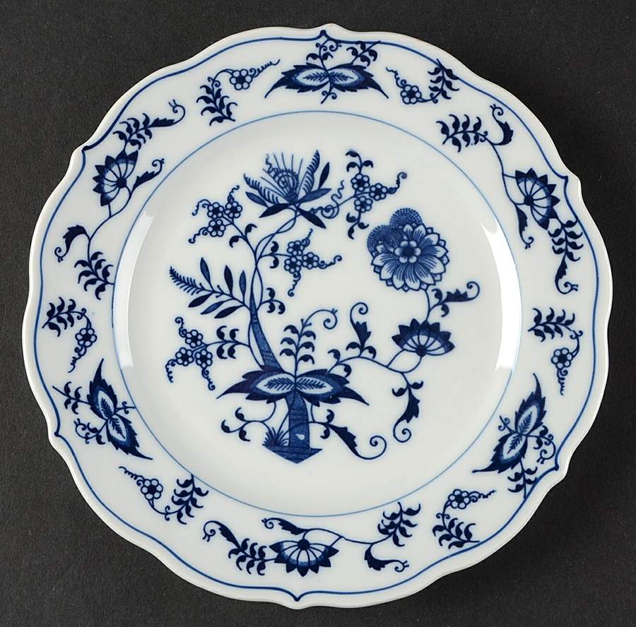 Blue Danube (Blue Design) Bread & Butter Plate by Mascot (Japan)-1