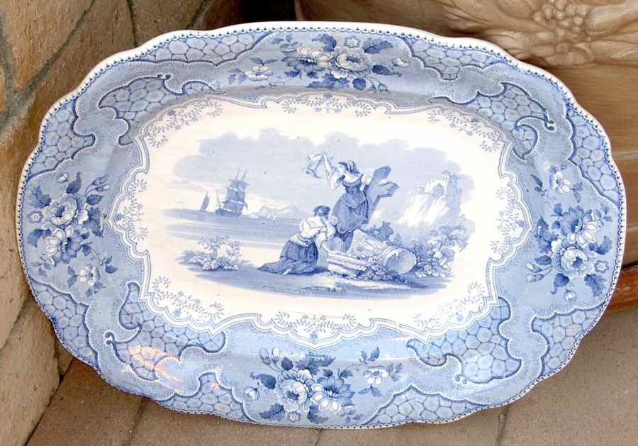 Picnic 17" Oval Serving Platter by Maddock & Seddon-1