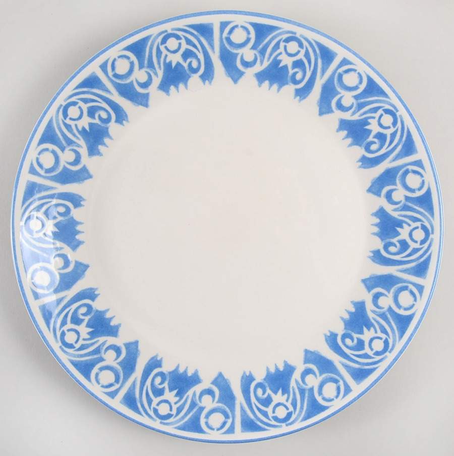 Lorraine Stencil Dinner Plate by Martha Stewart-1