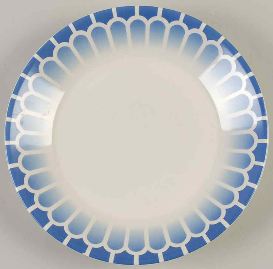 Lorraine Stencil Salad/Dessert Plate by Martha Stewart-1