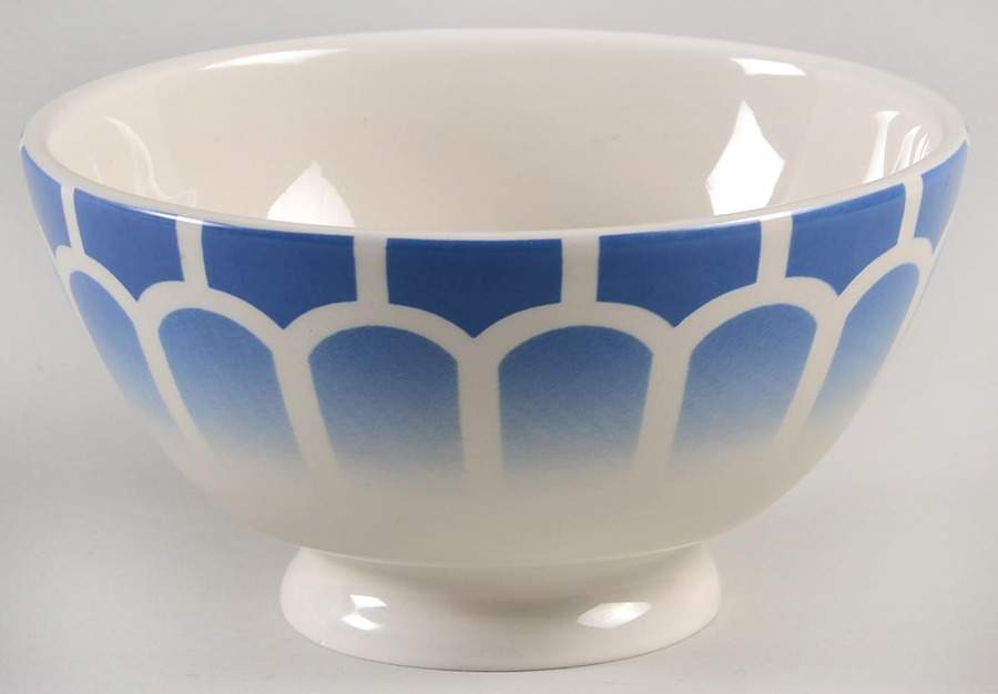 Lorraine Stencil Footed Bowl by Martha Stewart-1