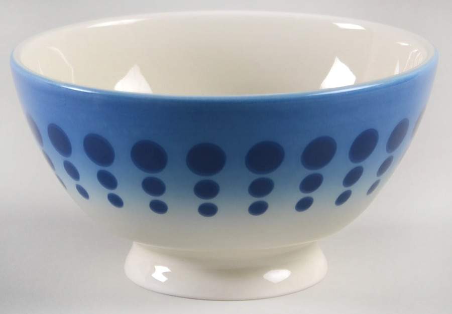 Lorraine Stencil Footed Bowl by Martha Stewart-1