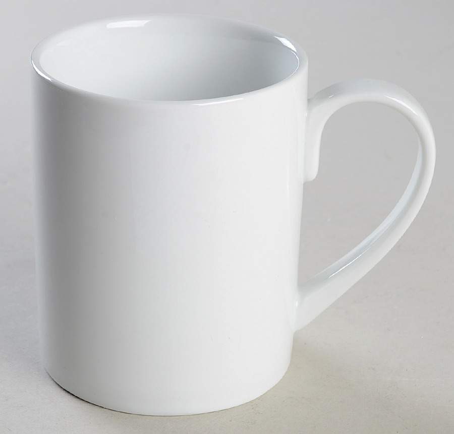 Kensington (Whiteware) Mug by Martha Stewart-1