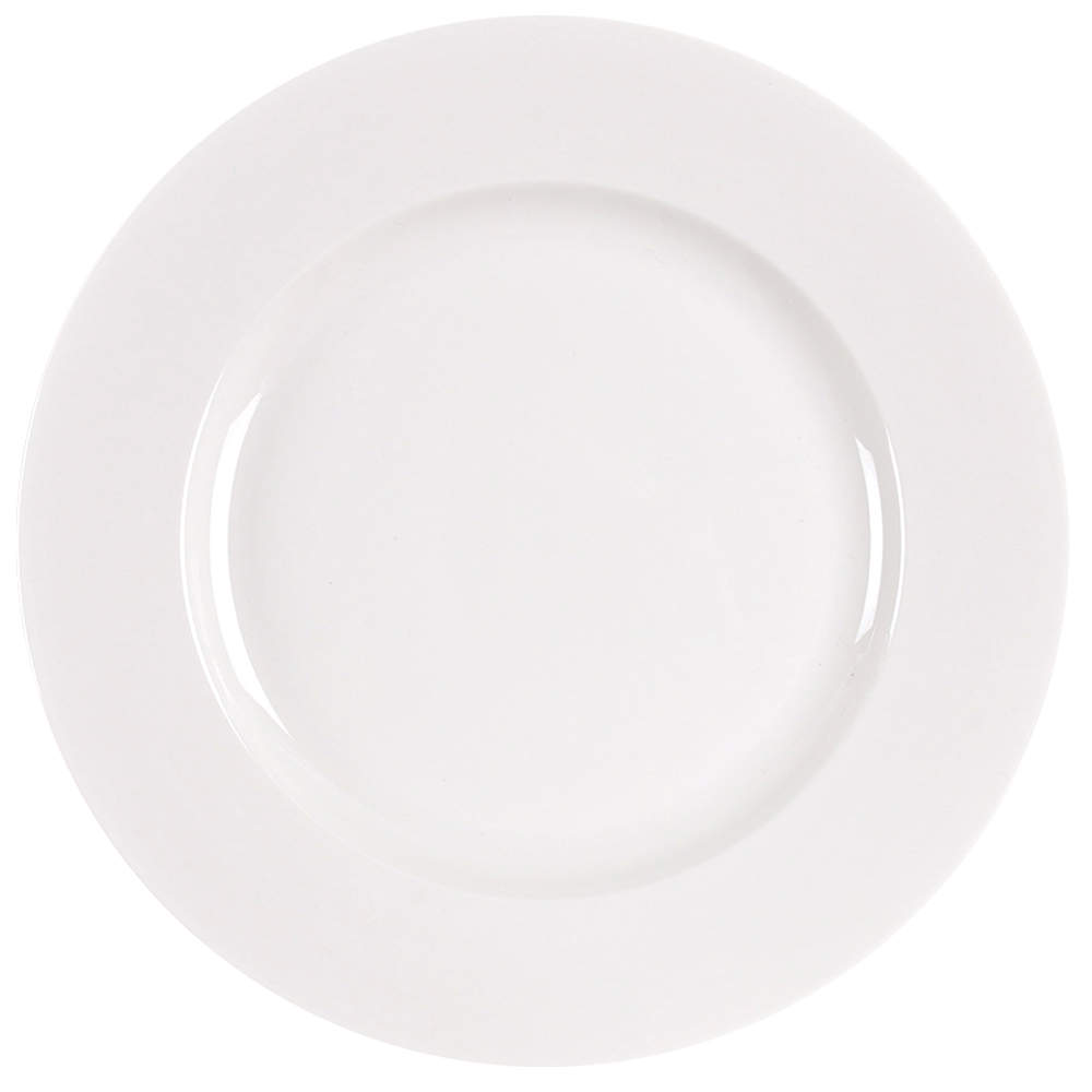 Kensington (Whiteware) Dinner Plate by Martha Stewart-1
