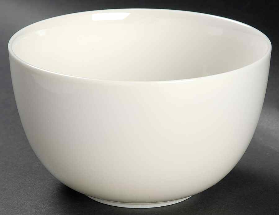Kensington (Whiteware) Soup/Cereal Bowl by Martha Stewart-1