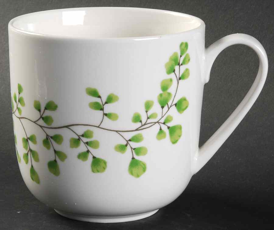 Maidenhair Fern Green Mug by Martha Stewart-1