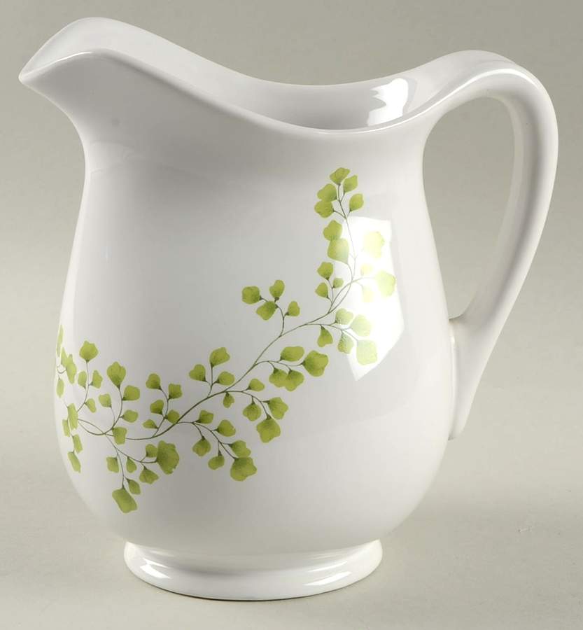 Maidenhair Fern Green 40 Oz Pitcher by Martha Stewart-1