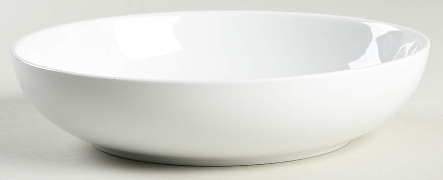 Whiteware (Serveware) Individual Dinner Bowl by Martha Stewart-1