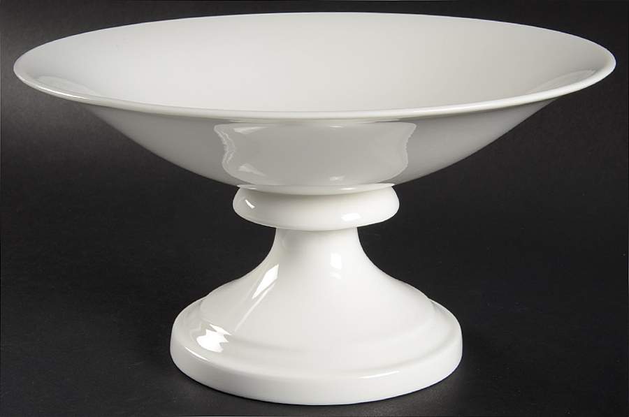 Whiteware (Serveware) Round Compote (Height X Width) by Martha Stewart-1