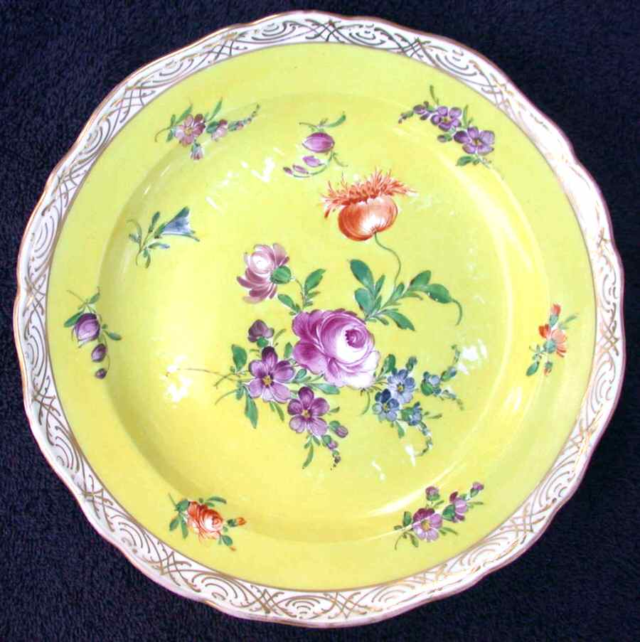 MSS138 Salad Plate by Meissen (Germany)-1