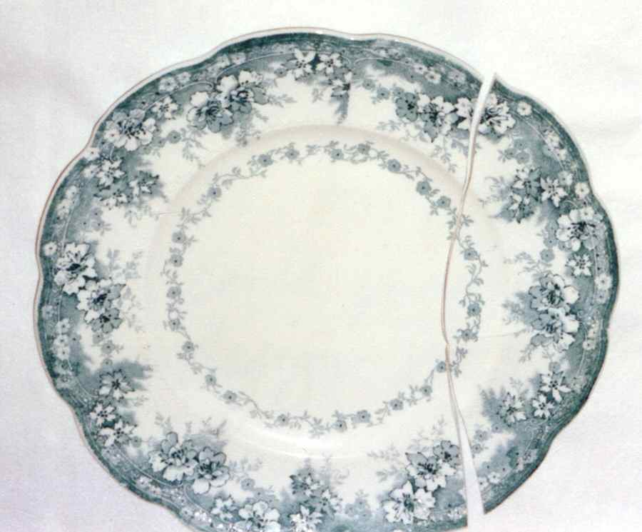 Cumberland Teal Dinner Plate by Alfred Meakin-1