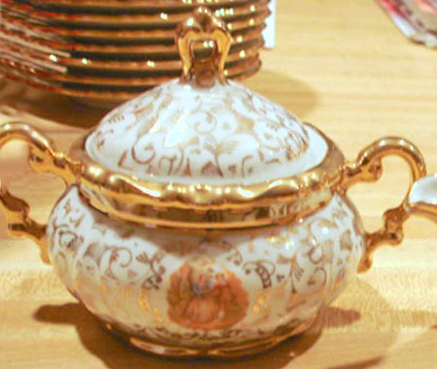 MIT218 Sugar Bowl & Lid by Mitterteich-1