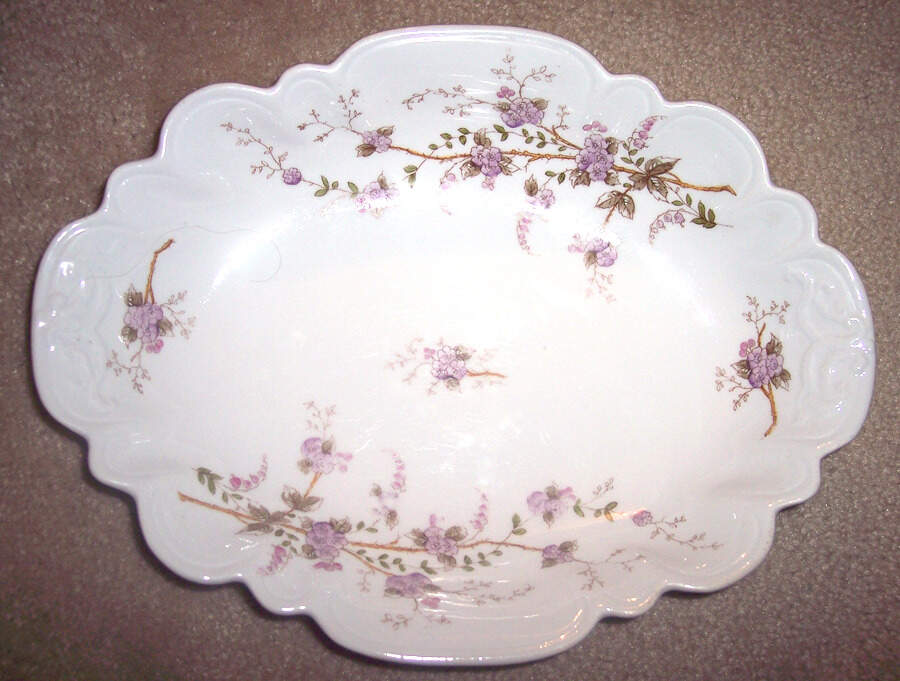 2348 16" Oval Serving Platter by Marx & Gutherz-1